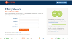 Desktop Screenshot of infinitylab.com